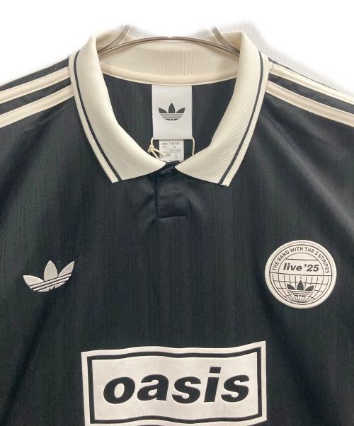 adidas Originals（アディダスオリジナル）adidas Originals (アディダスオリジナル) Oasis ツアージャカードジャージ ブラック サイズ:XLの古着・服飾アイテム