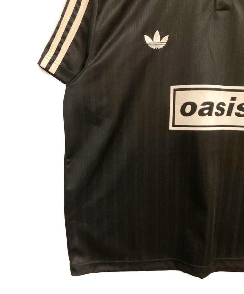 adidas Originals（アディダスオリジナル）adidas Originals (アディダスオリジナル) Oasis ツアージャカードジャージ ブラック サイズ:XLの古着・服飾アイテム