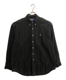 POLO RALPH LAUREN（ポロ・ラルフローレン）の古着「長袖シャツ」｜ブラック