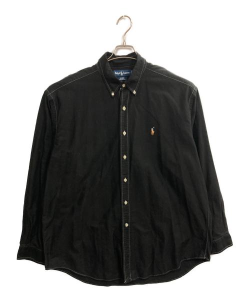 POLO RALPH LAUREN（ポロ・ラルフローレン）POLO RALPH LAUREN (ポロ・ラルフローレン) 長袖シャツ ブラック サイズ:XLの古着・服飾アイテム