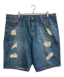 ECKO UNLTD（エコーアンリミテッド）の古着「デニムショーツ」｜インディゴ