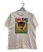 EBBETS FIELD FLANNELSエベッツフィールドフランネルズ）の古着「90s プリントTシャツ」｜ピンク