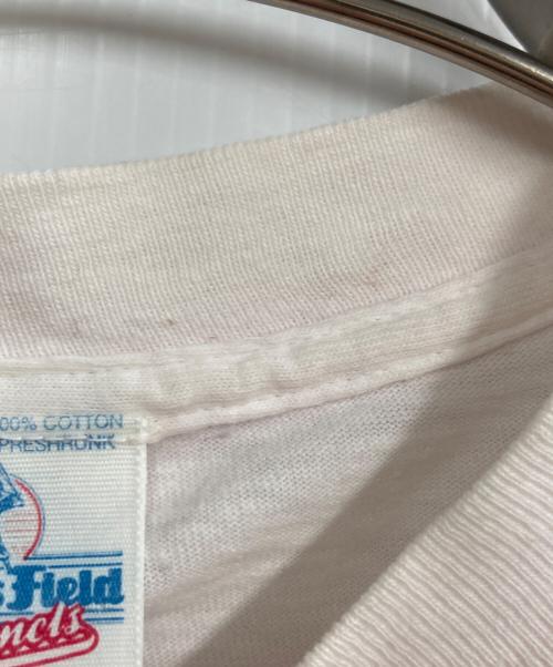 EBBETS FIELD FLANNELS（エベッツフィールドフランネルズ）EBBETS FIELD FLANNELS (エベッツフィールドフランネルズ) 90s プリントTシャツ ピンク サイズ:Lの古着・服飾アイテム