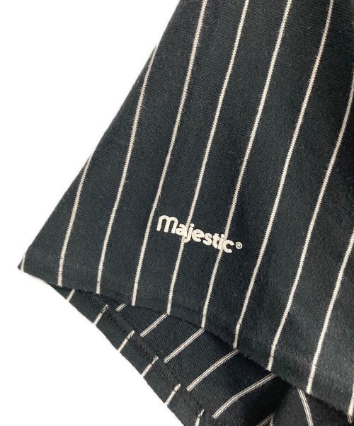 MAJESTIC ATHLETIC（マジェスティック アスレティック）Majestic Athletic (マジェスティック アスレティック) 90sコロラドロッキーズ ベースボールシャツ ブラック サイズ:XLの古着・服飾アイテム