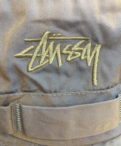 stussy（ステューシー）stussy (ステューシー) IRIDESCENT BOONIE HAT グレーの古着・服飾アイテム