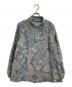 LEILIAN（レリアン）の古着「総柄シャツ」｜ブルー