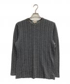 missoniミッソーニ）の古着「総柄ニット」｜ブラック