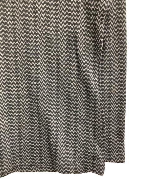 missoni（ミッソーニ）MISSONI (ミッソーニ) 総柄ニット ブラック サイズ:48の古着・服飾アイテム