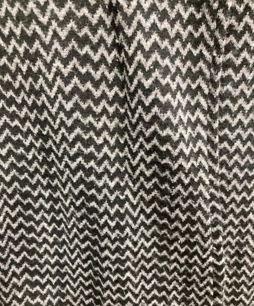 missoni（ミッソーニ）MISSONI (ミッソーニ) 総柄ニット ブラック サイズ:48の古着・服飾アイテム