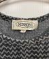 中古・古着 MISSONI (ミッソーニ) 総柄ニット ブラック サイズ:48：5000円