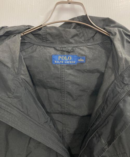 POLO RALPH LAUREN（ポロ・ラルフローレン）POLO RALPH LAUREN (ポロ・ラルフローレン) フーデッドジャケット ブラック サイズ:Sの古着・服飾アイテム