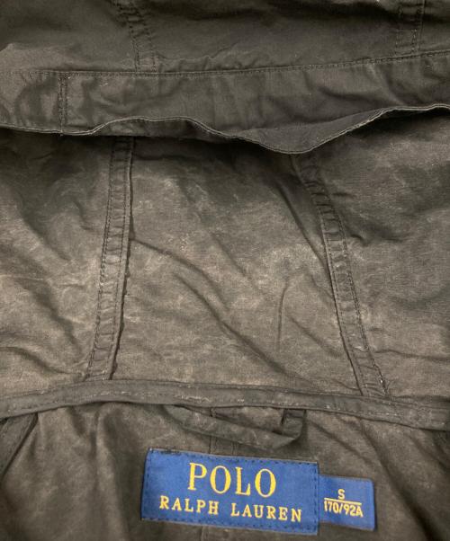 POLO RALPH LAUREN（ポロ・ラルフローレン）POLO RALPH LAUREN (ポロ・ラルフローレン) フーデッドジャケット ブラック サイズ:Sの古着・服飾アイテム