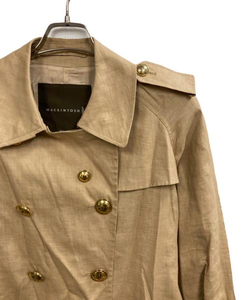 MACKINTOSH（マッキントッシュ）MACKINTOSH (マッキントッシュ) リネンコート ベージュ サイズ:XSの古着・服飾アイテム