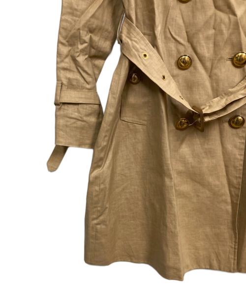MACKINTOSH（マッキントッシュ）MACKINTOSH (マッキントッシュ) リネンコート ベージュ サイズ:XSの古着・服飾アイテム