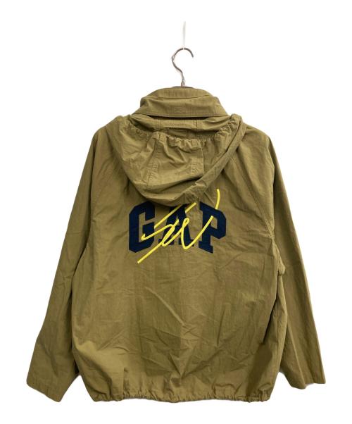 GAP（ギャップ）GAP (ギャップ) SEAN WOTHERSPOON (ショーン・ワザーズプーン) オーバーサイズ アノラックパーカー オリーブ サイズ:Mの古着・服飾アイテム