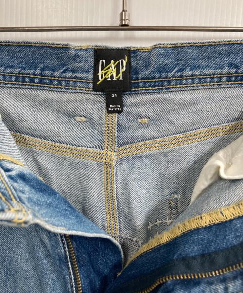 GAP（ギャップ）GAP (ギャップ) Sean Wotherspoon (ショーン・ワザーズプーン) バギー パッチワーク デニムショートパンツ ブルー サイズ:34の古着・服飾アイテム