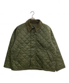 Barbour（バブアー）の古着「TRANSPORT キルティングジャケット」｜カーキ