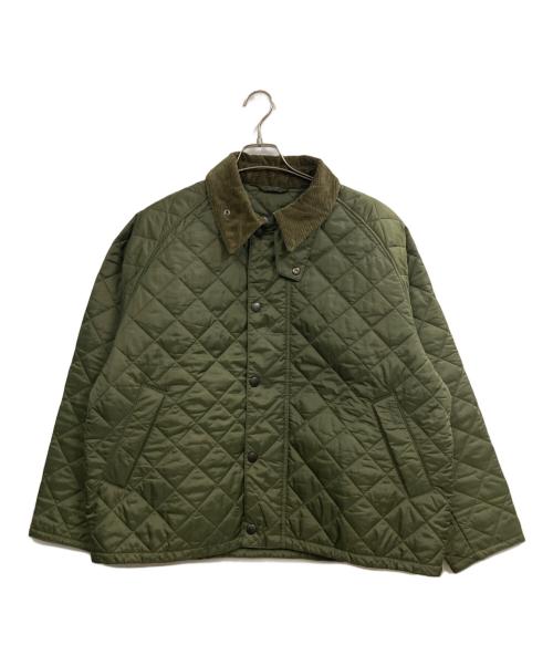 Barbour（バブアー）Barbour (バブアー) TRANSPORT キルティングジャケット カーキ サイズ:40の古着・服飾アイテム