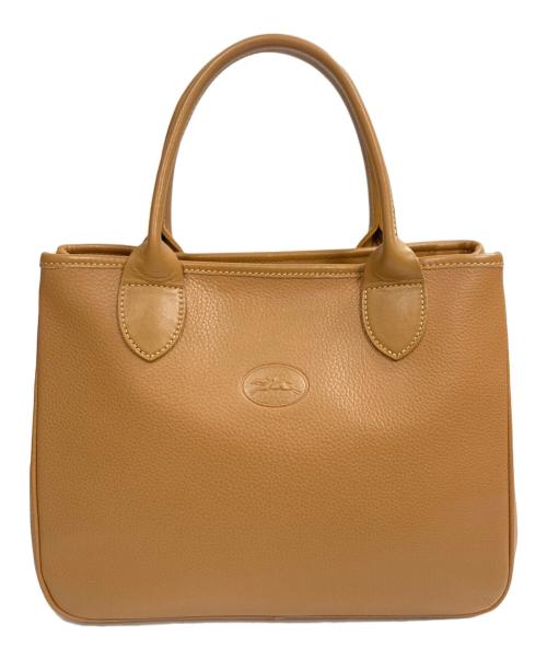 LONGCHAMP（ロンシャン）LONGCHAMP (ロンシャン) ハンドバッグ ブラウンの古着・服飾アイテム
