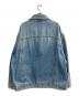 ACNE STUDIOS (アクネ ストゥディオズ) ルーズフィットウォッシュドデニムジャケット ブルー サイズ:XL：27000円