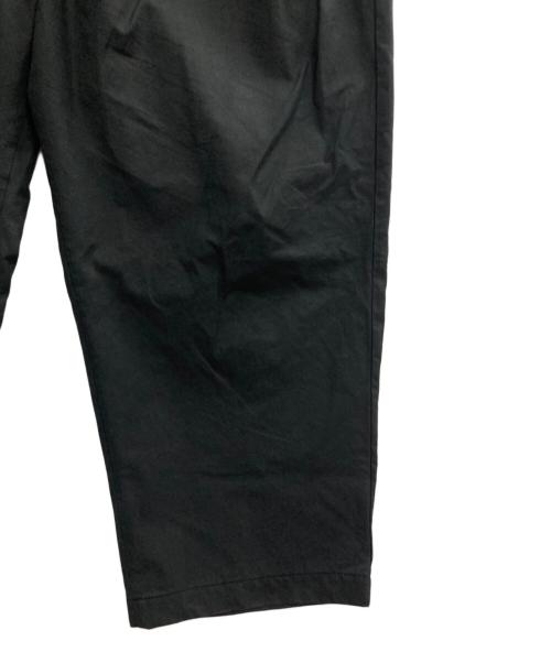 COMME des GARCONS HOMME（コムデギャルソン オム）COMME des GARCONS HOMME (コムデギャルソン オム) 綿ツイル微起毛 パンツ ブラック サイズ:Lの古着・服飾アイテム