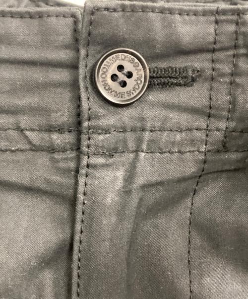 COMME des GARCONS HOMME（コムデギャルソン オム）COMME des GARCONS HOMME (コムデギャルソン オム) 綿ツイル微起毛 パンツ ブラック サイズ:Lの古着・服飾アイテム