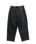 COMME des GARCONS HOMME (コムデギャルソン オム) 綿ツイル微起毛 パンツ ブラック サイズ:L：18000円
