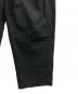 中古・古着 COMME des GARCONS HOMME (コムデギャルソン オム) 綿ツイル微起毛 パンツ ブラック サイズ:L：18000円