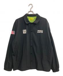 LOGRAP×MOON SUITS（ログラップ×ムーンスーツ）の古着「Coaches Jacket」｜ブラック