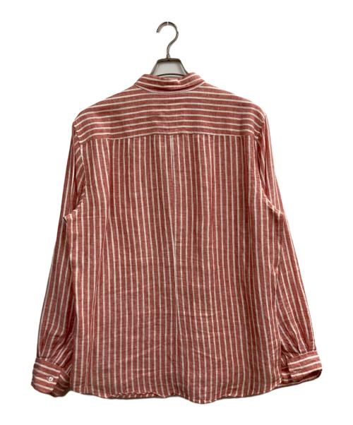 Frank&Eileen（フランクアンドアイリーン）Frank&Eileen (フランクアンドアイリーン) リネンシャツ レッド サイズ:Ｌの古着・服飾アイテム