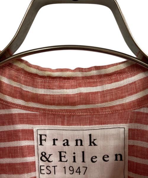 Frank&Eileen（フランクアンドアイリーン）Frank&Eileen (フランクアンドアイリーン) リネンシャツ レッド サイズ:Ｌの古着・服飾アイテム