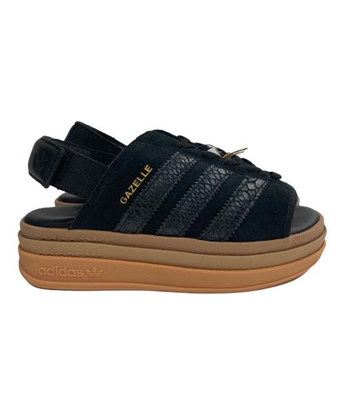adidas（アディダス）adidas (アディダス) GAZELLE BOLD SANDAL W ブラック サイズ:23.5 未使用品の古着・服飾アイテム