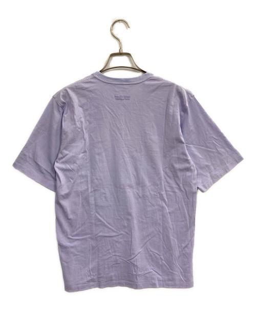 beautiful people（ビューティフルピープル）beautiful people (ビューティフルピープル) bio giza cottonTシャツ パープル サイズ:36の古着・服飾アイテム