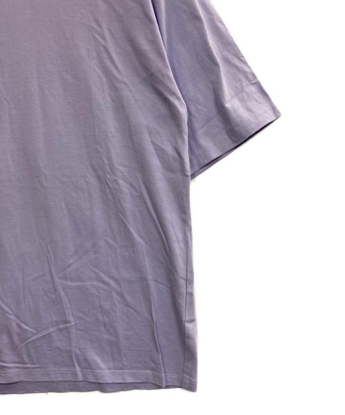 beautiful people（ビューティフルピープル）beautiful people (ビューティフルピープル) bio giza cottonTシャツ パープル サイズ:36の古着・服飾アイテム