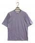 beautiful people（ビューティフルピープル）の古着「bio giza cottonTシャツ」｜パープル