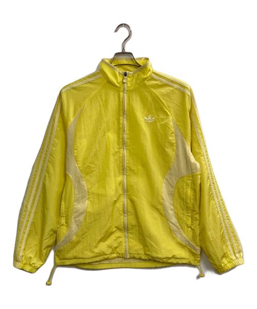 adidas（アディダス）adidas (アディダス) アディカラー 2000s ウーブントラックトップ イエロー サイズ:JMの古着・服飾アイテム