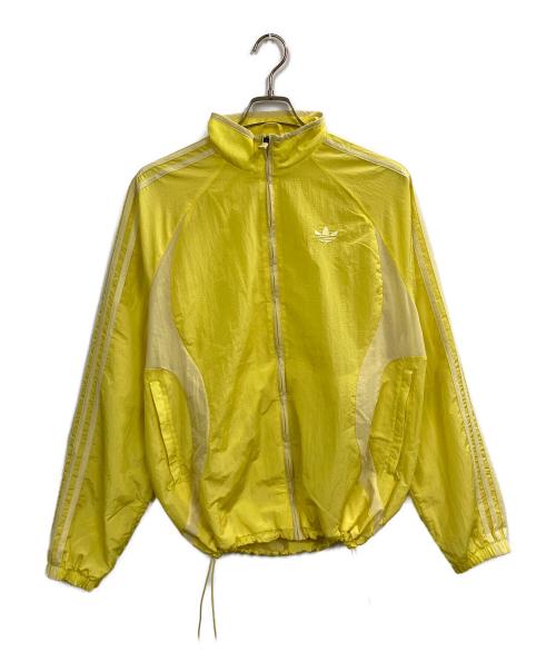 adidas（アディダス）adidas (アディダス) アディカラー 2000s ウーブントラックトップ イエロー サイズ:JMの古着・服飾アイテム