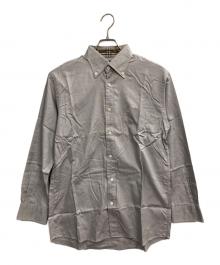 BURBERRY LONDON（バーバリーロンドン）の古着「ボタンダウンシャツ」｜グレー
