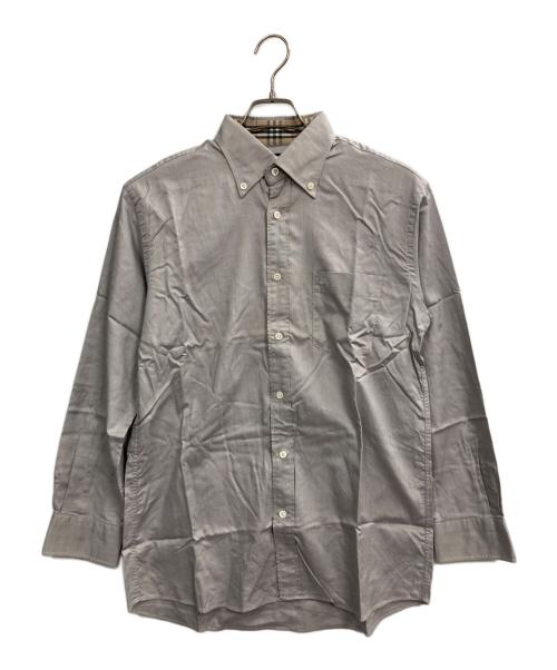 BURBERRY LONDON（バーバリーロンドン）BURBERRY LONDON (バーバリーロンドン) ボタンダウンシャツ グレー サイズ:Lの古着・服飾アイテム