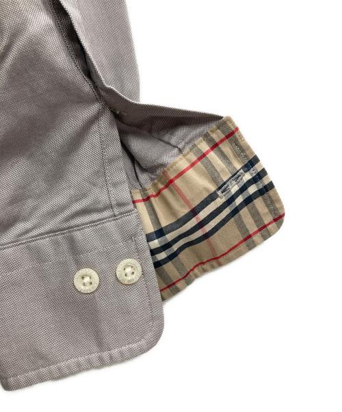 BURBERRY LONDON（バーバリーロンドン）BURBERRY LONDON (バーバリーロンドン) ボタンダウンシャツ グレー サイズ:Lの古着・服飾アイテム
