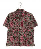 Hysteric Glamourヒステリックグラマー）の古着「パンサーオープンカラーシャツ」｜オリーブ