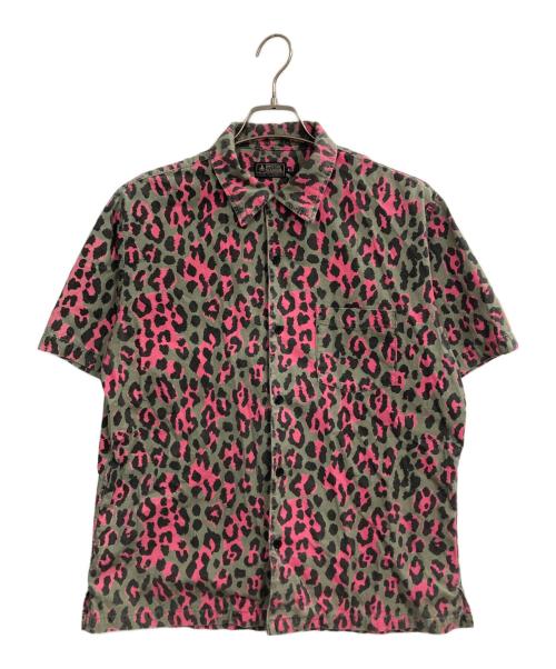 Hysteric Glamour（ヒステリックグラマー）Hysteric Glamour (ヒステリックグラマー) パンサーオープンカラーシャツ オリーブ サイズ:Lの古着・服飾アイテム