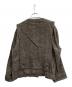 yesterday cross (イエスタデイ クロス) ノーカラージャケット ブラック サイズ:M：5000円
