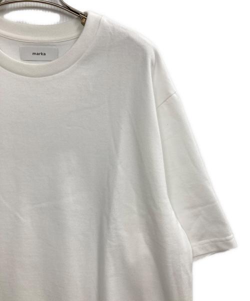 MARKA（マーカ）MARKA (マーカ) 40/2 Organic Cotton Knit / Crew Neck Tee ホワイト サイズ:2の古着・服飾アイテム