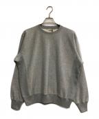 AURALEEオーラリー）の古着「SMOOTH SOFT BD SWEAT P/O」｜グレー