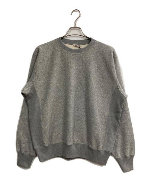 AURALEE（オーラリー）AURALEE (オーラリー) SMOOTH SOFT BD SWEAT P/O グレー サイズ:3の古着・服飾アイテム