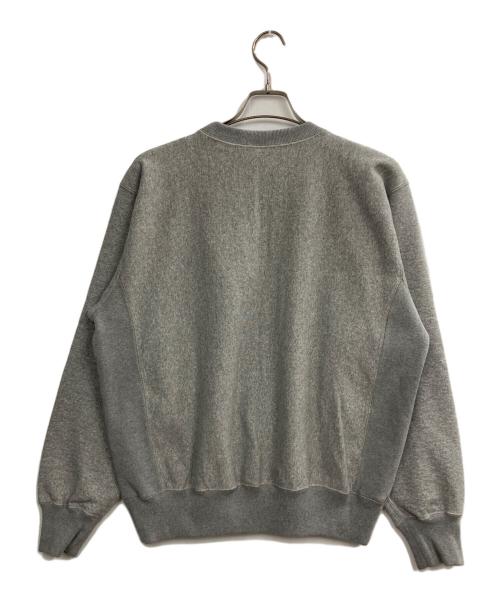 AURALEE（オーラリー）AURALEE (オーラリー) SMOOTH SOFT BD SWEAT P/O グレー サイズ:3の古着・服飾アイテム