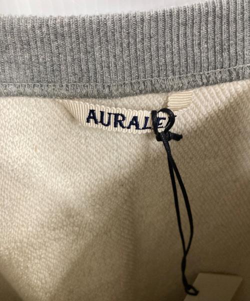 AURALEE（オーラリー）AURALEE (オーラリー) SMOOTH SOFT BD SWEAT P/O グレー サイズ:3の古着・服飾アイテム