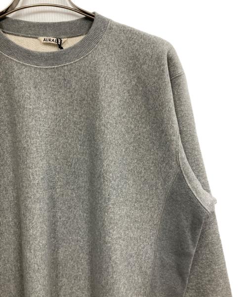 AURALEE（オーラリー）AURALEE (オーラリー) SMOOTH SOFT BD SWEAT P/O グレー サイズ:3の古着・服飾アイテム