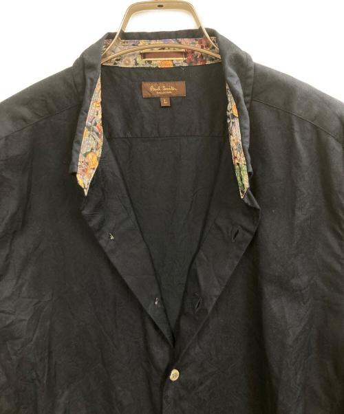 Paul Smith COLLECTION（ポールスミス コレクション）Paul Smith COLLECTION (ポールスミス コレクション) ジャガードシャツ ネイビー サイズ:Ｌの古着・服飾アイテム